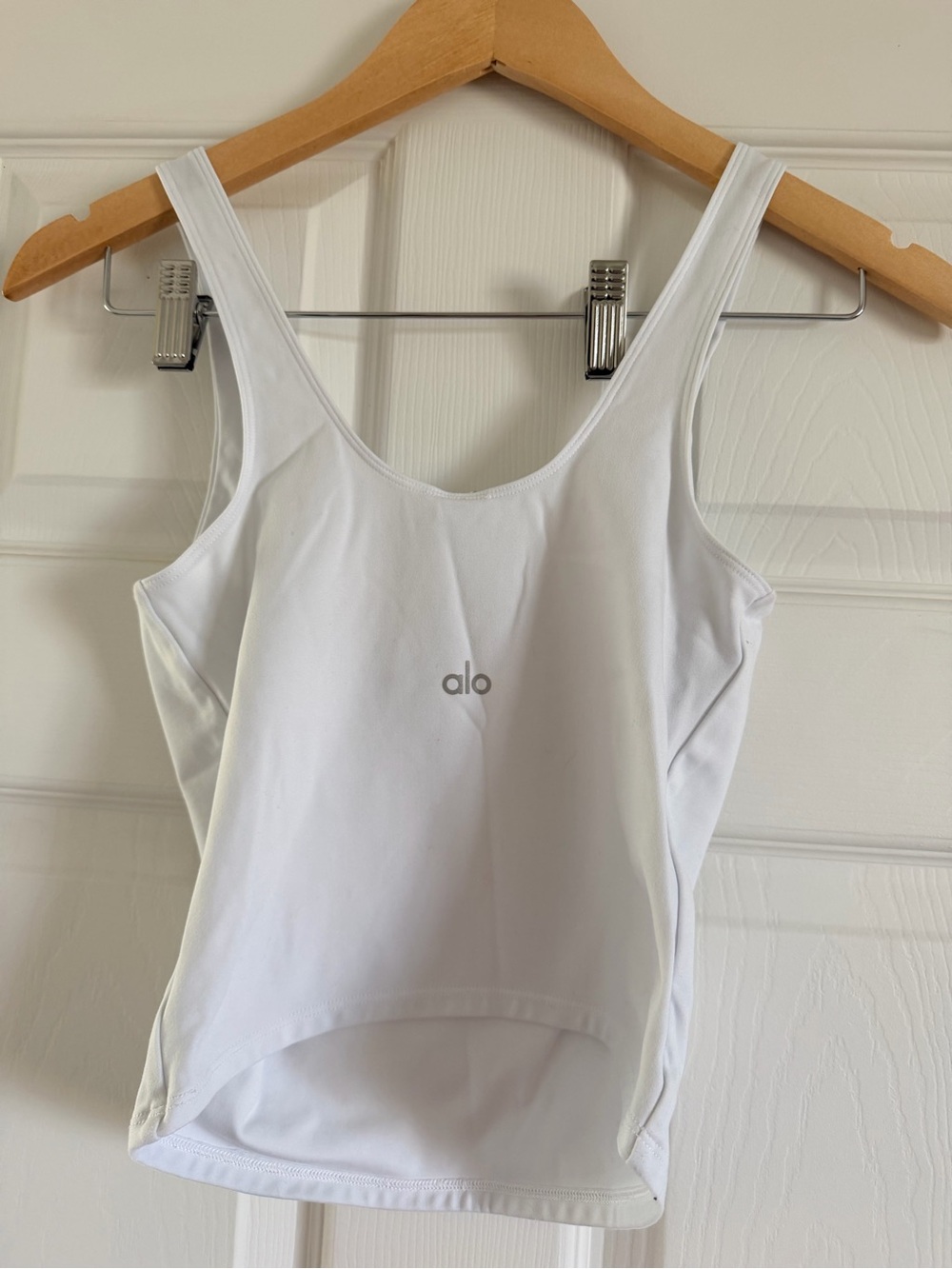 ALO Softsculpt Precision Tank - white, small - Picture 2 of 3